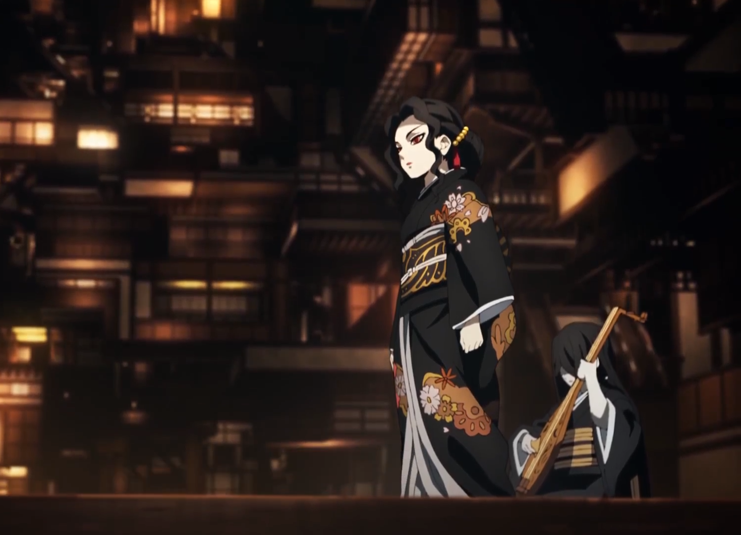  p>鸣女,漫画《 a target="_blank" href="/item/鬼灭之刃/19927905"