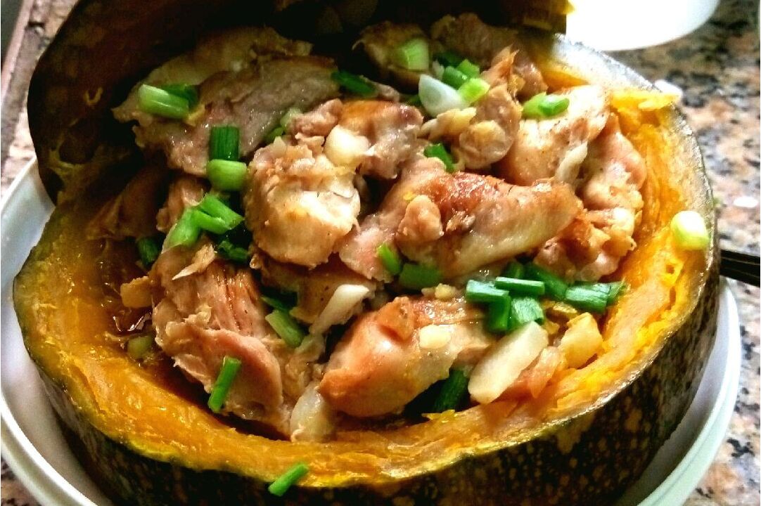 南瓜肉盅