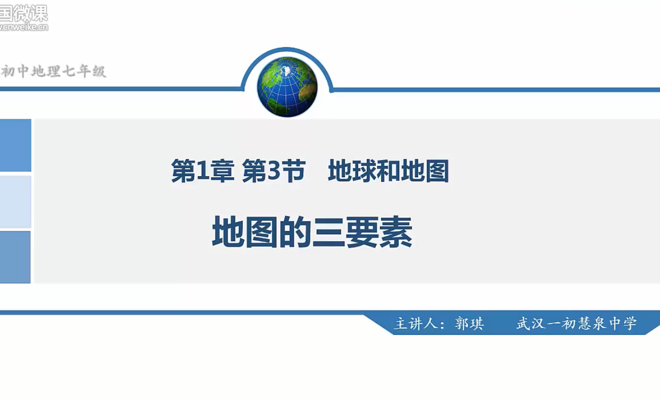 地图的三要素
