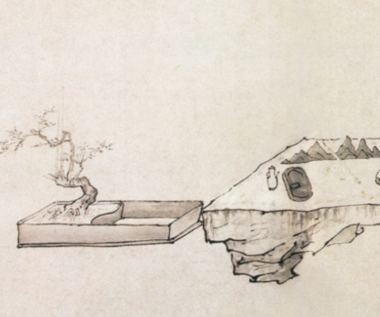 明吴伟武陵春图