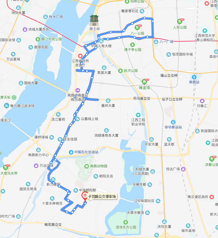 南昌公交830路