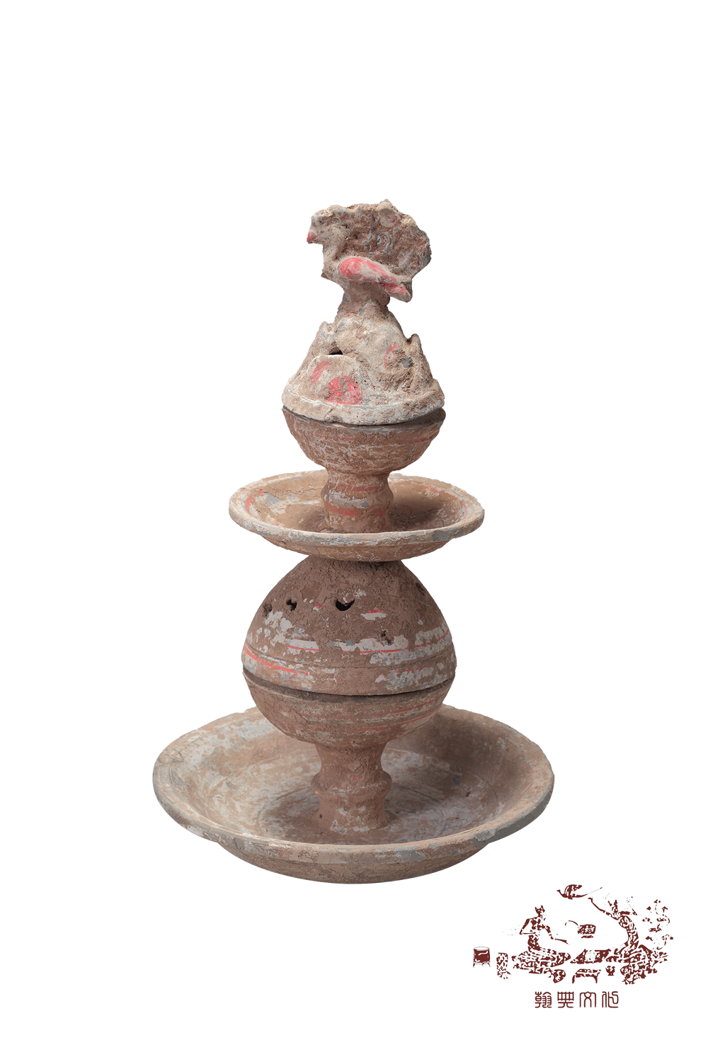 汉代陶熏炉之四