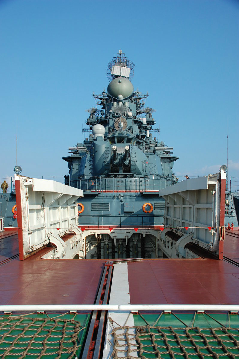 北约代号:kirov-class battlecruiser,译文:基洛夫级巡洋舰,苏联绰号