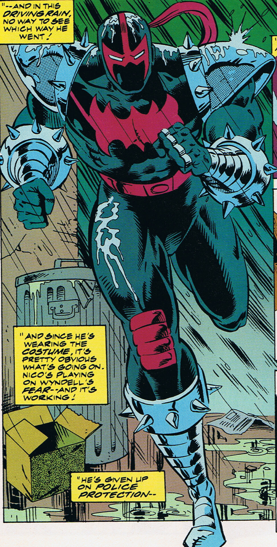 喋血(bloodshed)是美国漫威漫画旗下超级