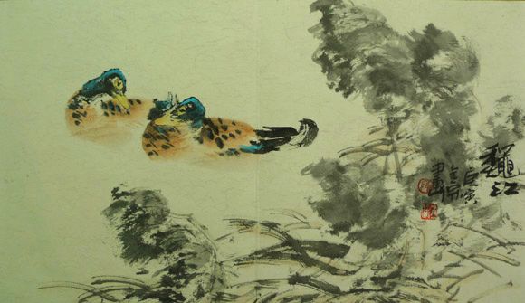  p data-id="gnbw53fggq">罗金保(1952— ),甘肃天水人,教授,画家.