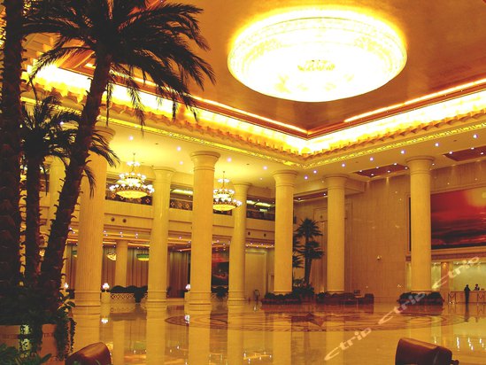 会议,健身和娱乐为一体的大型庭院式旅游涉外宾馆,位于银川市阅海公园