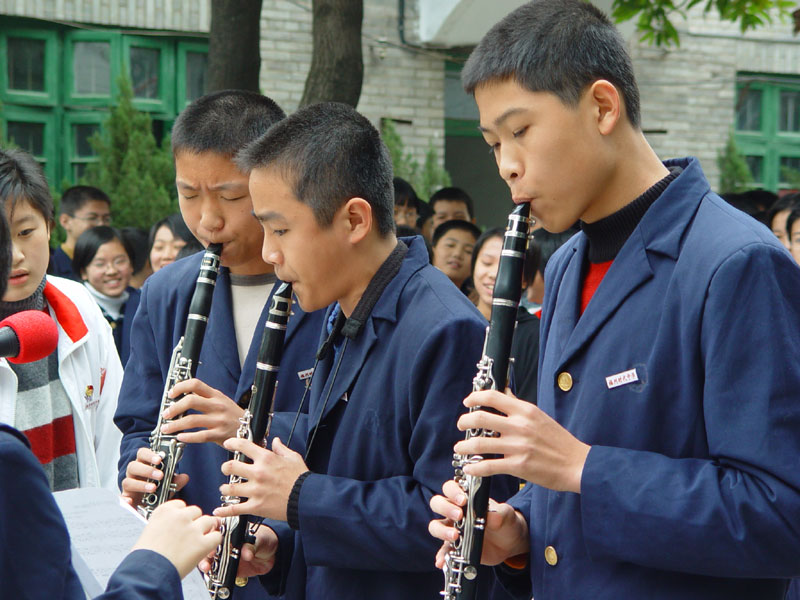  p>单簧管,又称为黑管或克拉管,在台湾又称为竖笛(英语称clarinet