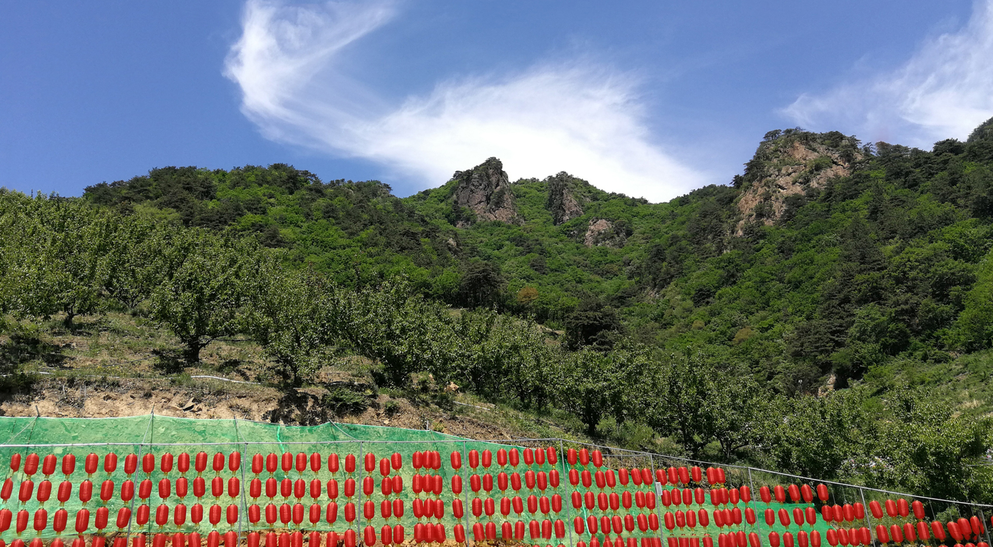 通明山风景区坐落于辽阳县东部山区八会镇通