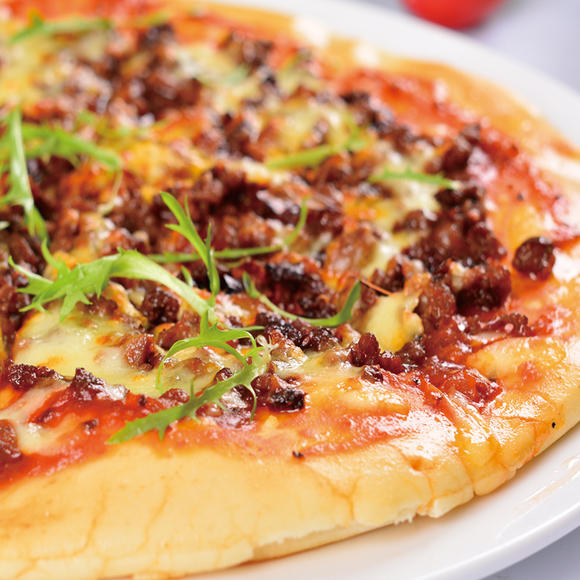 香辣牛肉披萨