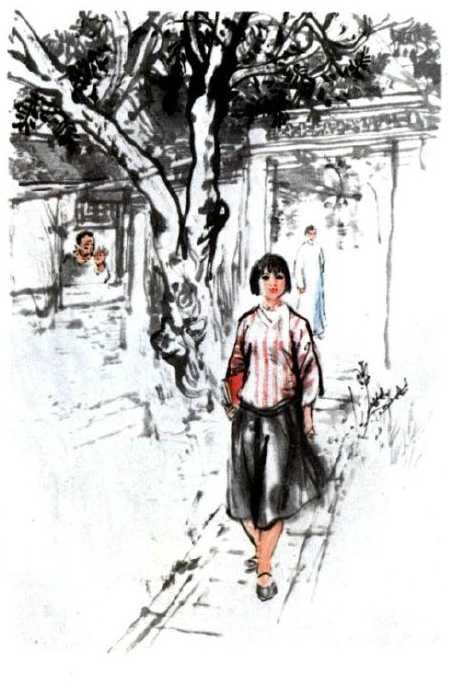 鲁迅名作《伤逝》连环画欣赏_百科TA说