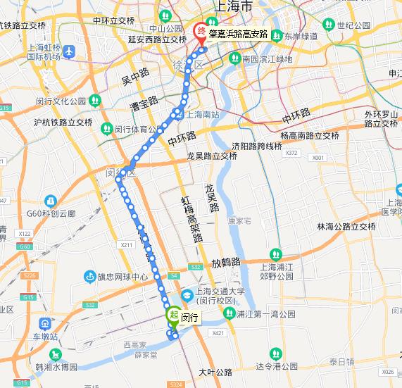 crk4hr">上海公交徐闵线运营于中国上海市徐汇,闵行二区,为市通郊线路