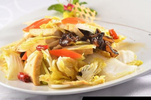 白菜木耳豆腐
