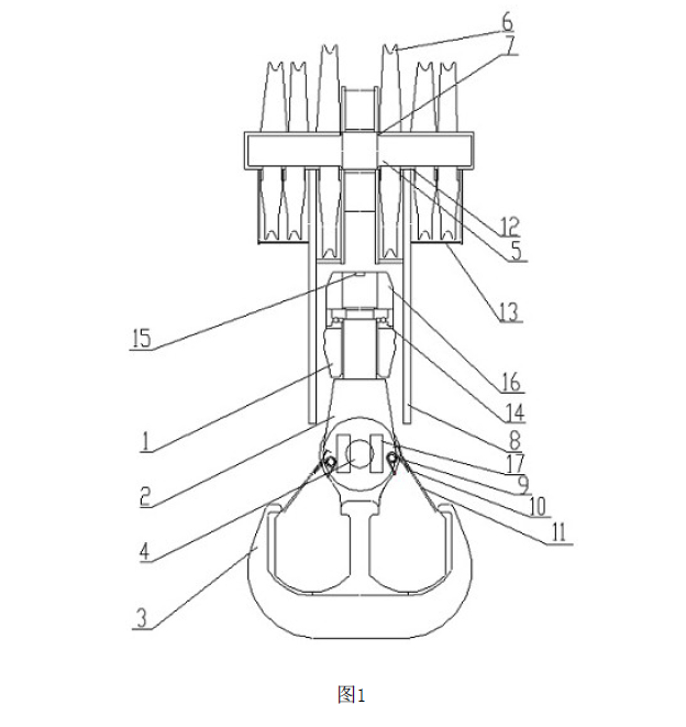 一种双吊钩组结构