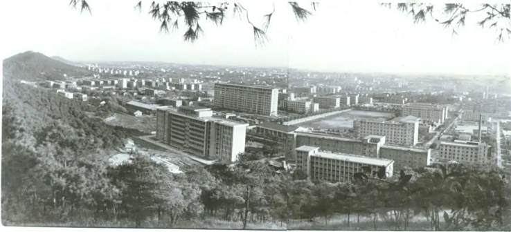 <p>建成后的武汉地质学院