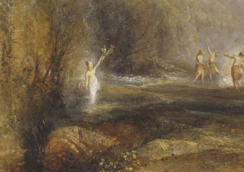  p>《金色树枝》是英国著名画家约瑟夫·玛罗德·威廉·透纳创作的