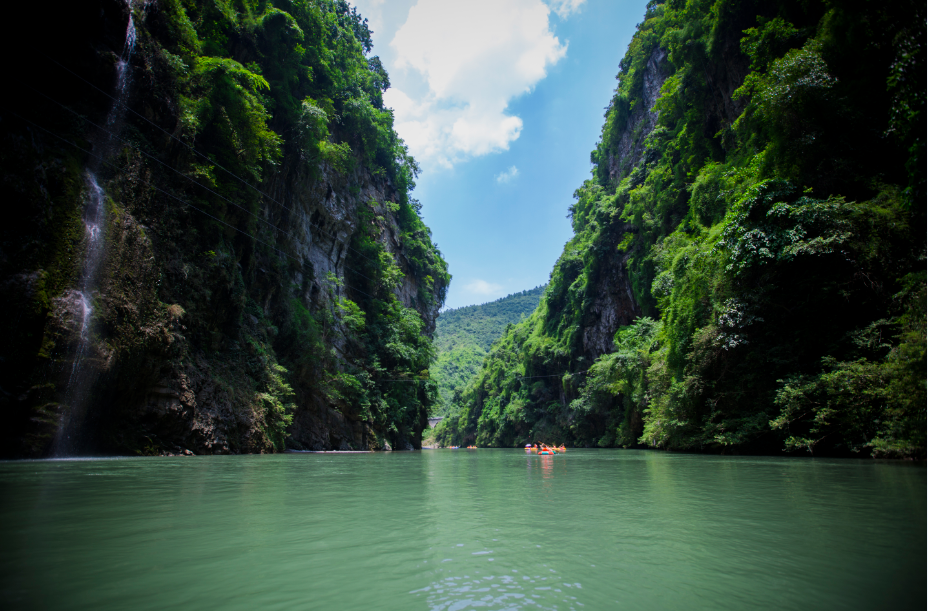 重庆响马河漂流