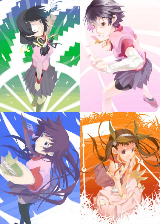 化物语 西尾维新著作的轻小说 物语系列 第1弹 百度百科