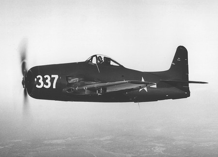 美国f8f熊猫舰载战斗机