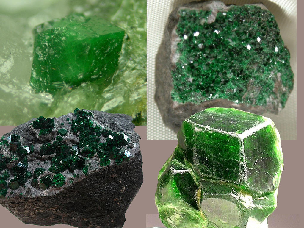  p>钙铬榴石是钙系石榴石中的稀有品种,其晶体化学式ca3cr2[sio4]3,因