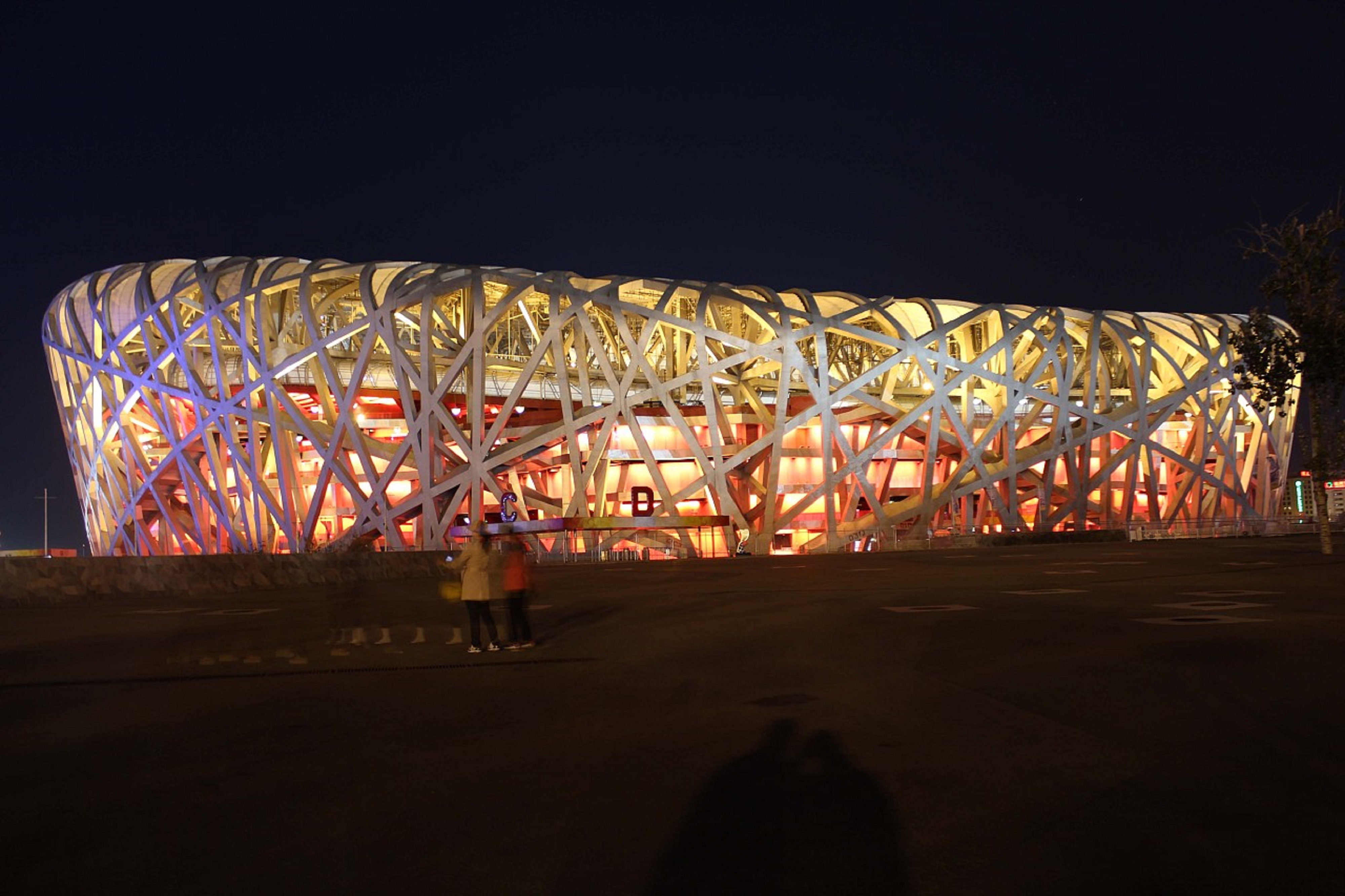 为2008年北京奥运会的主体育场,占地20