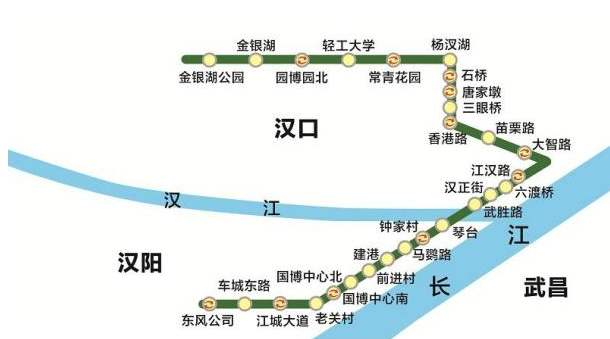 data-lemmaid="210064">湖北省 /a>武汉市第5条建成运营的地铁线路,于