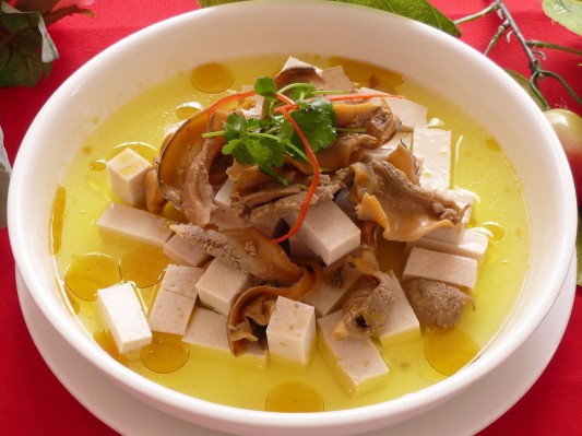 河蚌炖豆腐