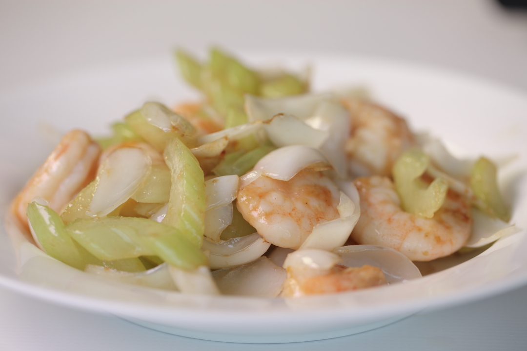 百合虾仁