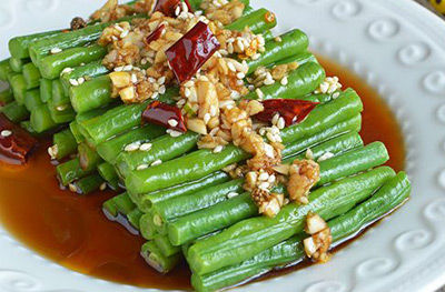 蒜茸豇豆