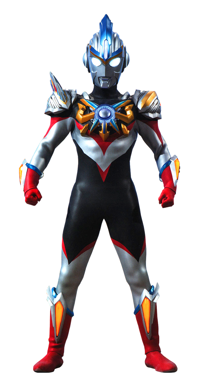 在欧布起源形态的力量基础上,融合三位奥特曼的