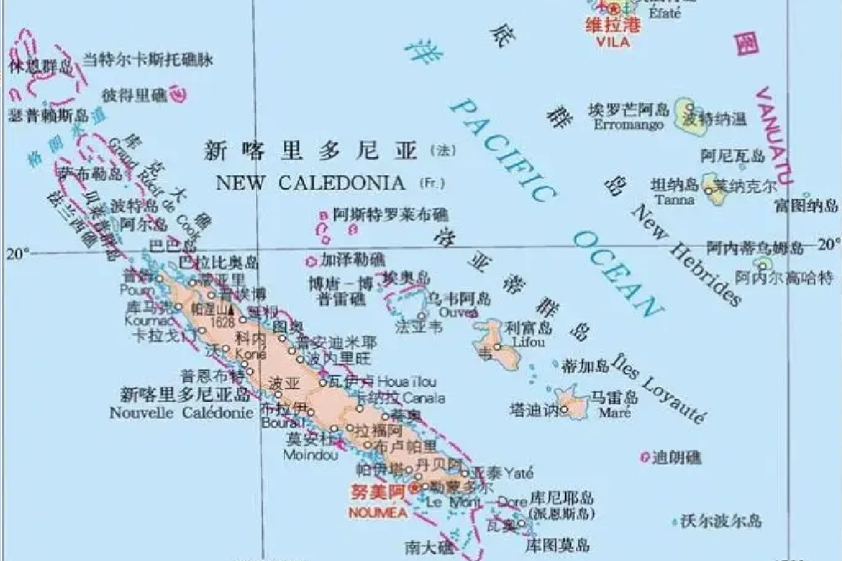 2022年5月27日新喀里多尼亚海域6.4级地震