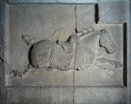 <p>昭陵六骏——青骓