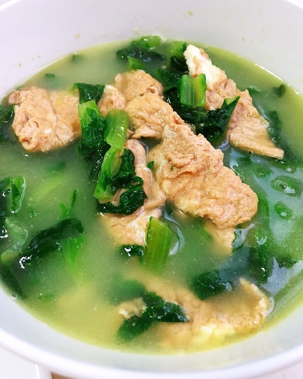 油麦菜鸡蛋汤