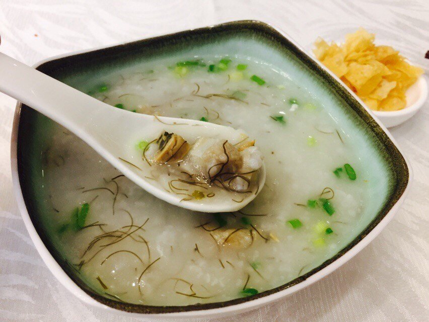 发菜蚝油粥
