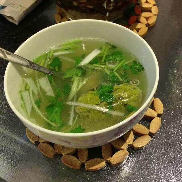 香菜葱白汤