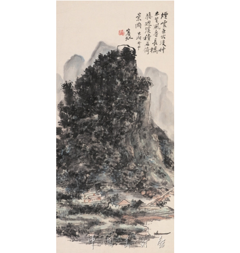 黄宾虹长桥回溪图_百度百科