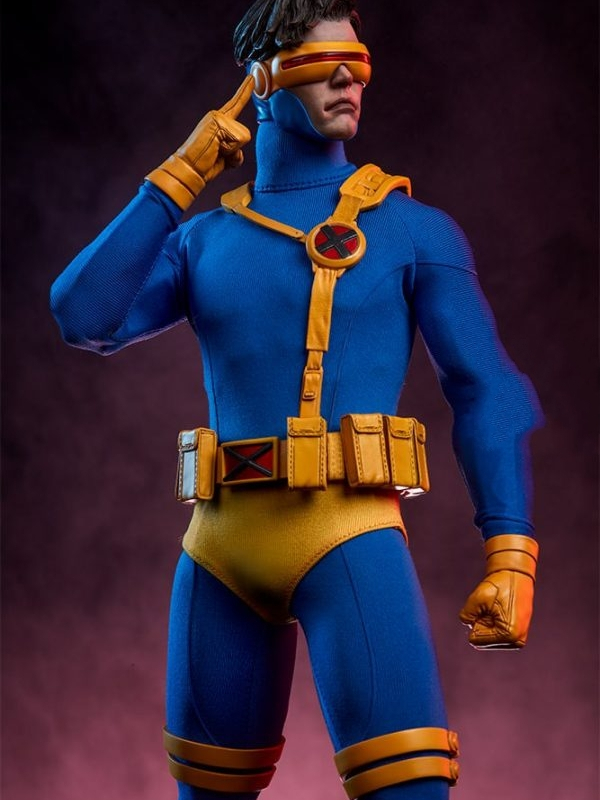 sideshow 漫威漫画经典漫画造型镭射眼cyclops 1:6可动人偶