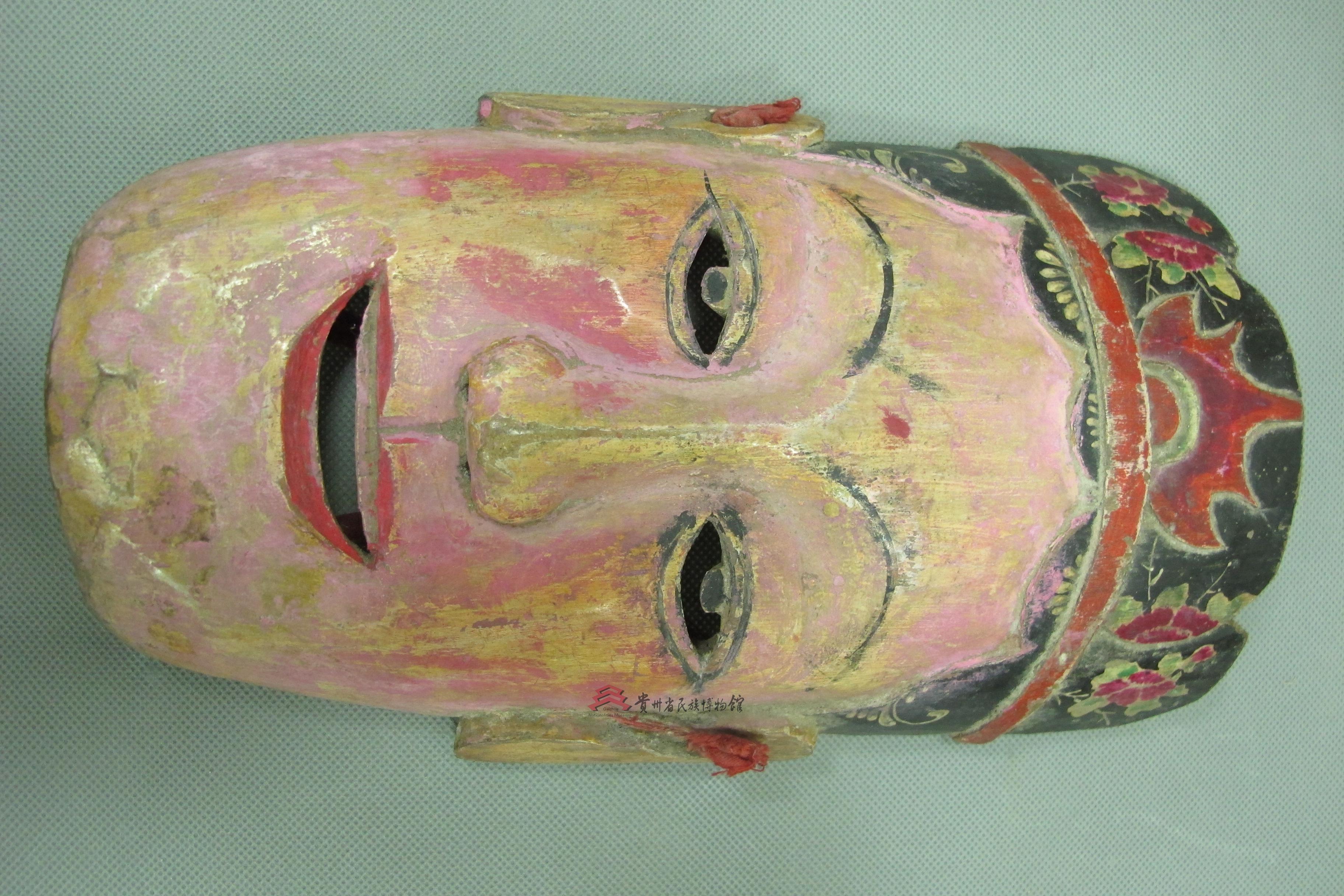 民国铜仁媒婆傩面具