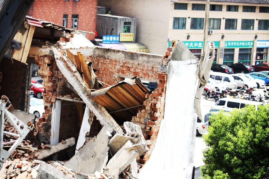 2020年6月6日亳州房屋顶坍塌事故