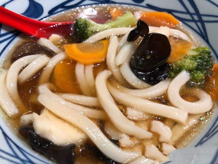 猪肉野菜冷乌龙面