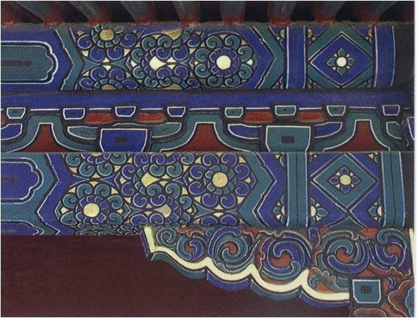  p> b>清式彩画 /b>有二类: a target="_blank" href="/item/殿式彩画