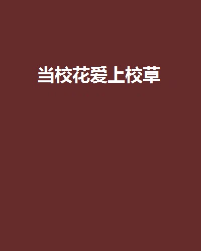 当校花爱上校草