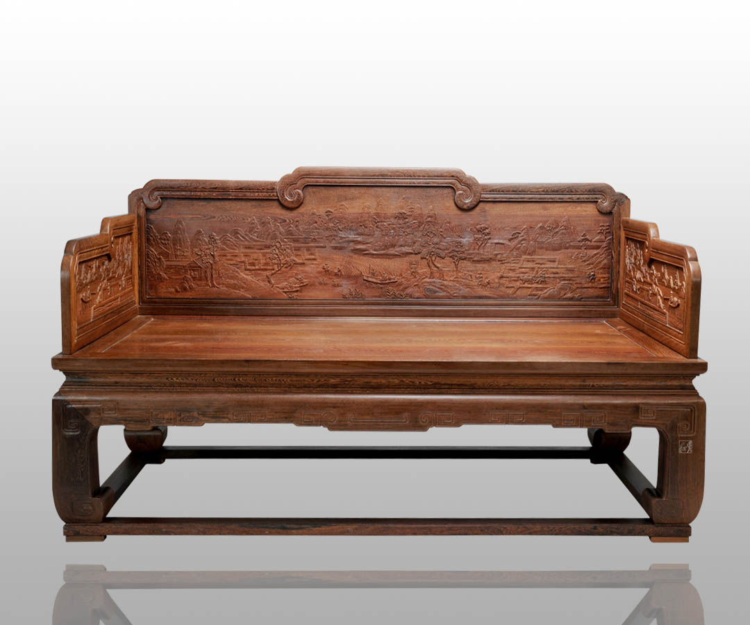  p>罗汉床是古老的家具,属于卧具之一.