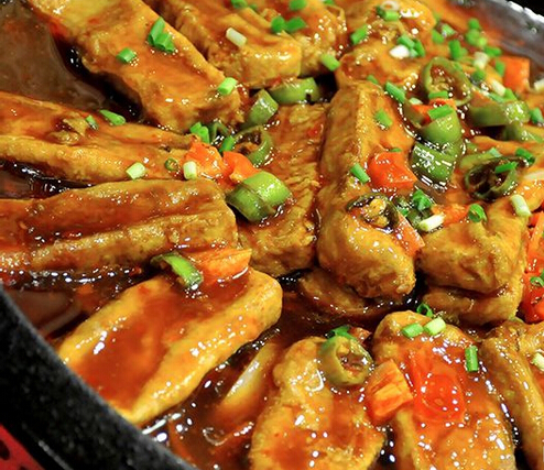 虎皮毛豆腐