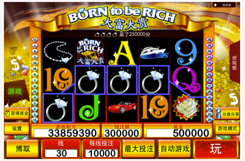 大富大贵角子机