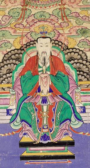 天官（中国古代神话中天神）_百度百科