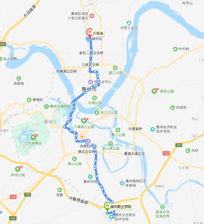 惠州公交惠城41路