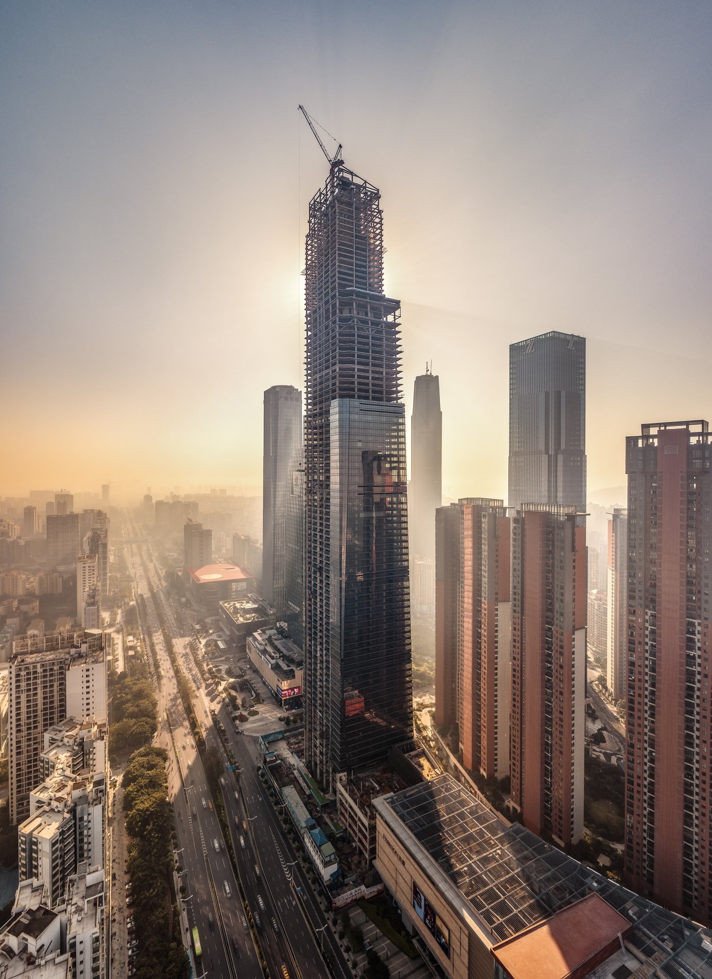  p>广西华润大厦(china resources tower guangxi)位于南宁市商务核心