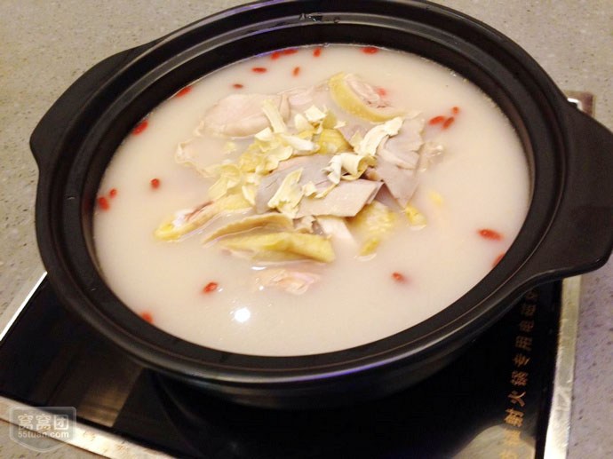 人参猪肚咸粥