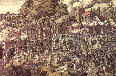 因参战国家和民族众多,所以莱比锡战役亦被称为"民族会战".