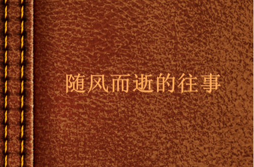 随风而逝的往事